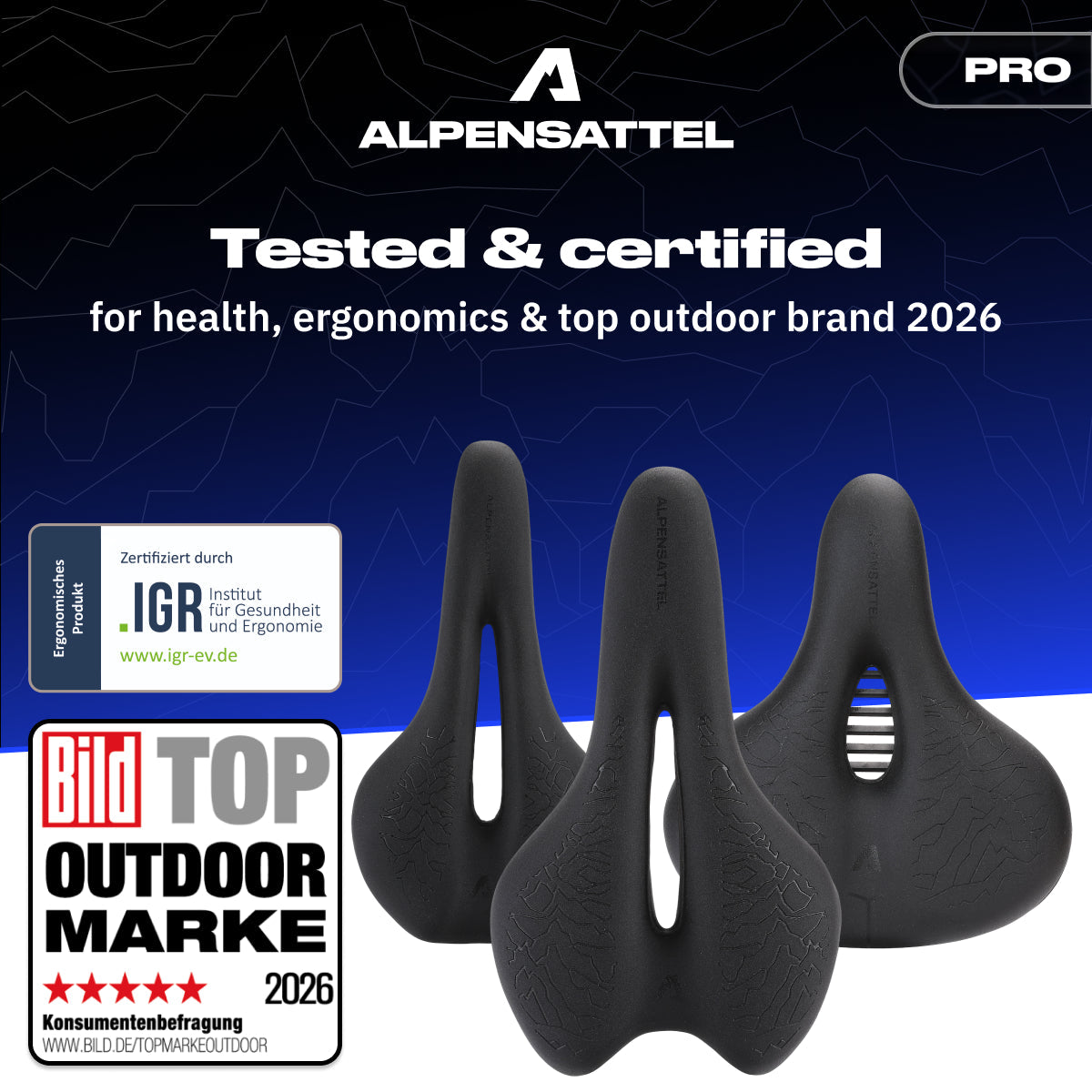 Alpensattel 3.0 Sport+