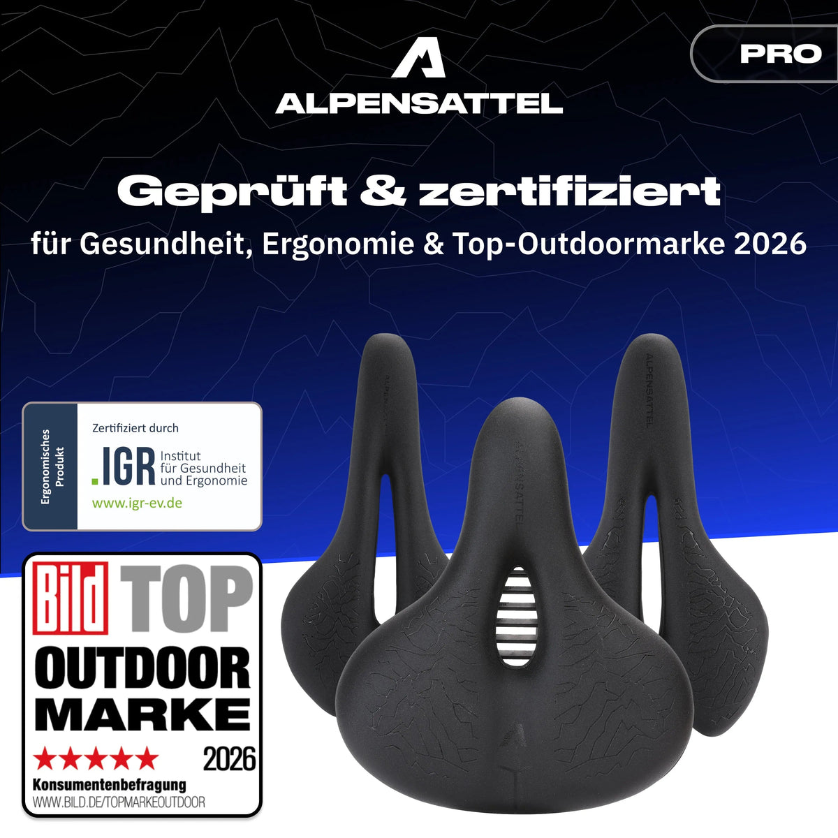 Alpensattel 3.0 Comfort+